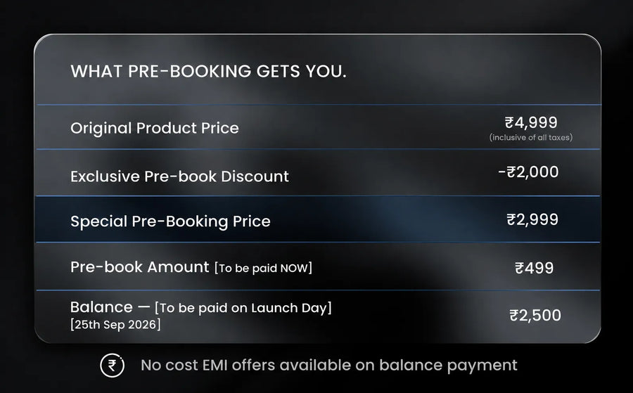 How Pre-Booking Works