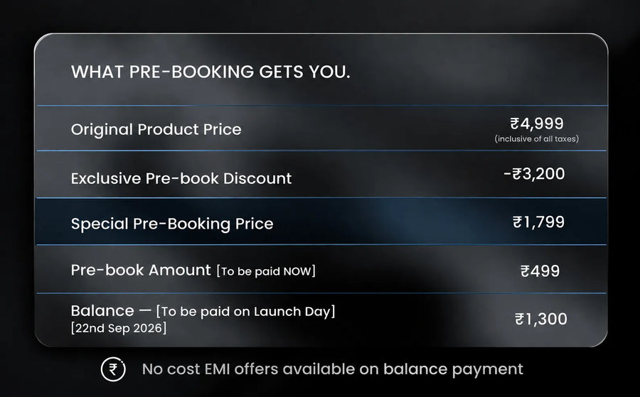 How Pre-Booking Works
