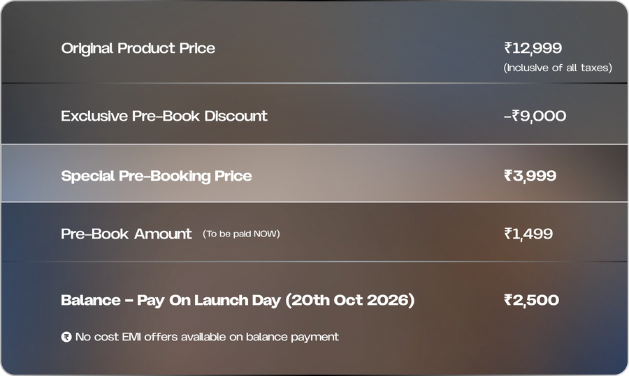 How Pre-Booking Works