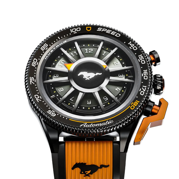 Mustang Stallion Turbo Orange