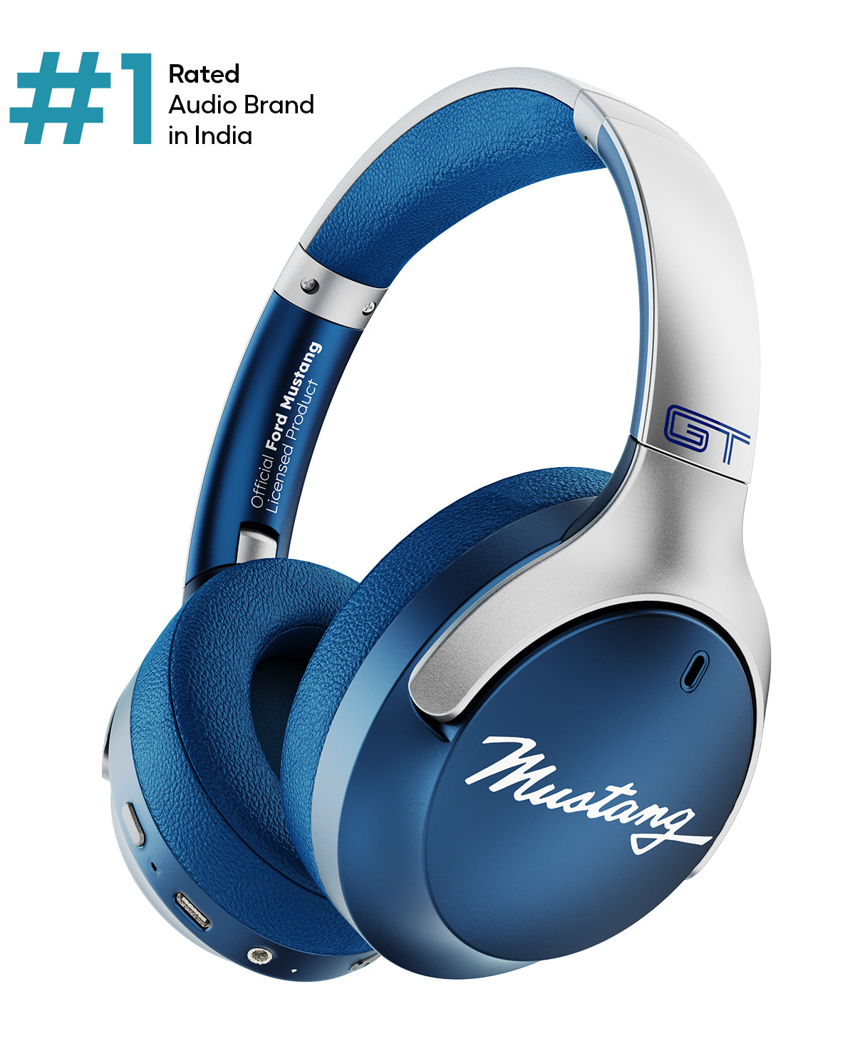 Buy GoBoult Mustang Q Headphones | Supreme Bass & 4 EQ Sound Modes
