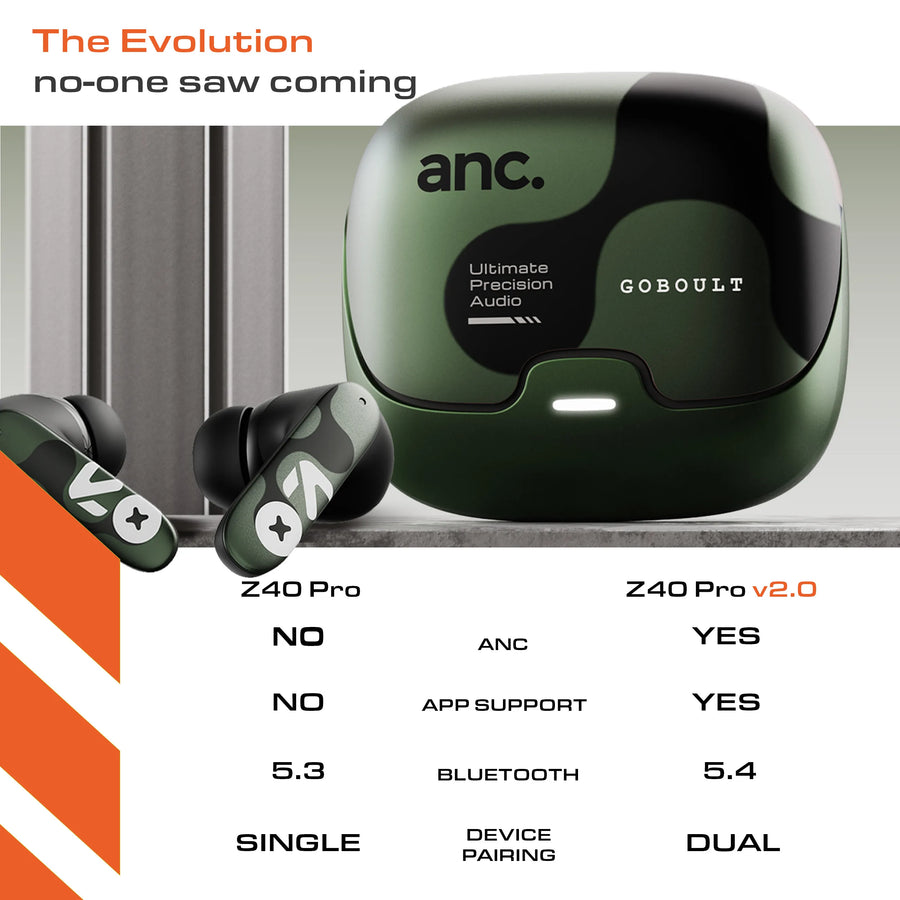 Z40 Pro v2.0 ANC Jungle Green