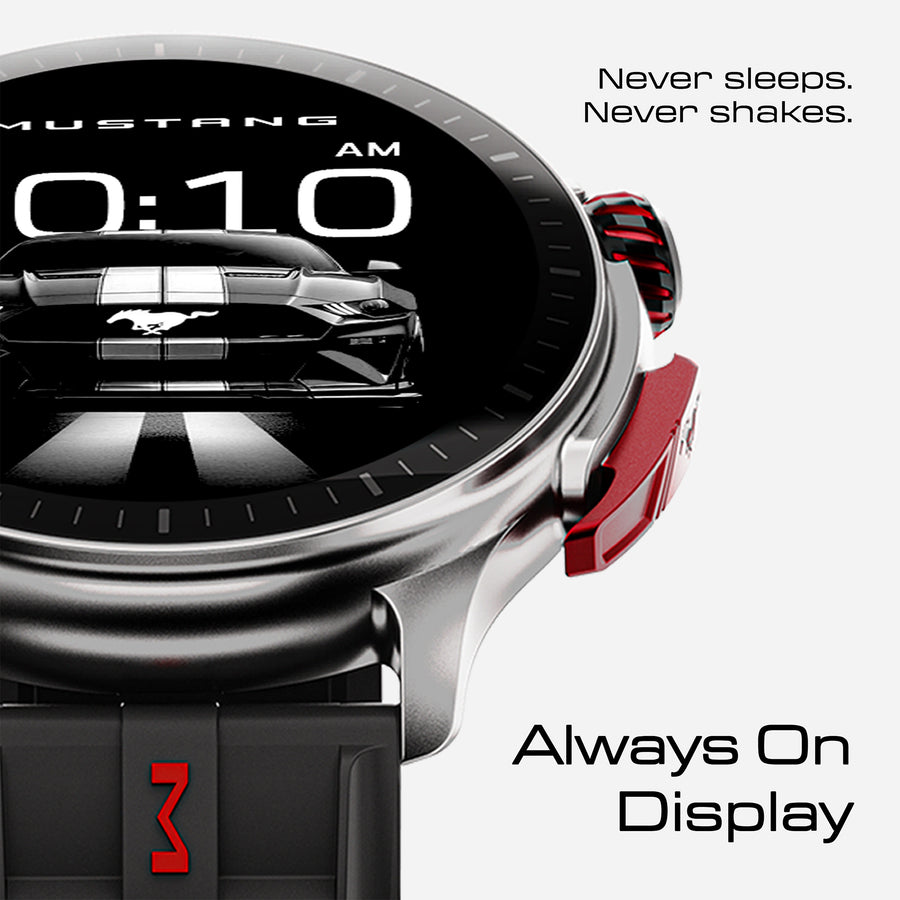 Mustang Racer Black Blaze