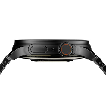 GoBoult Crown R Pro | Zinc Alloy Chain Design, AMOLED & Health Tools