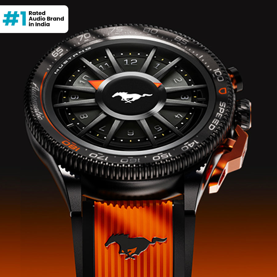 Mustang Stallion Turbo Orange