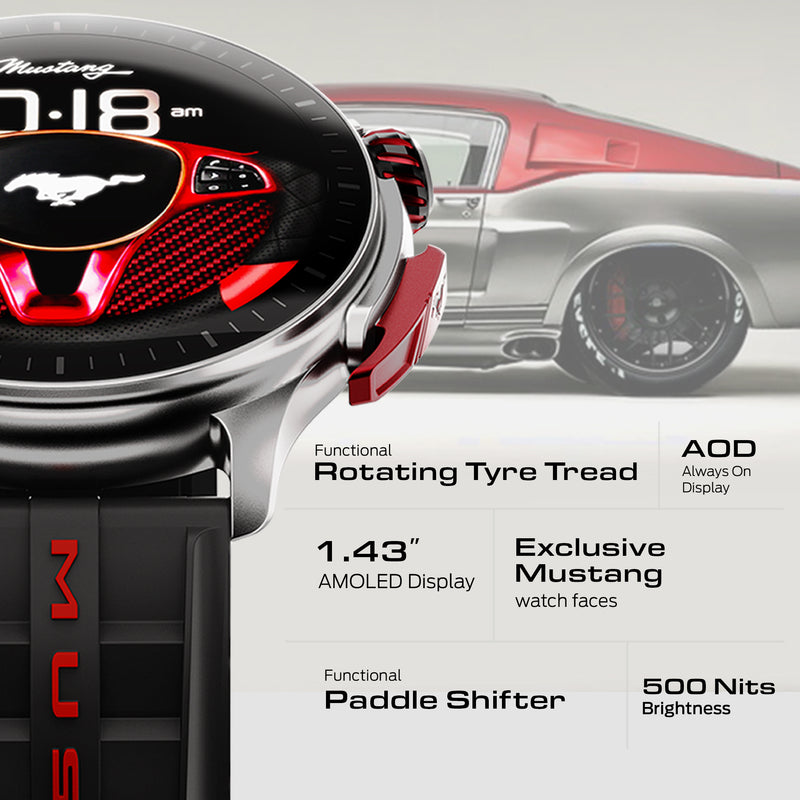 Mustang Racer Black Blaze