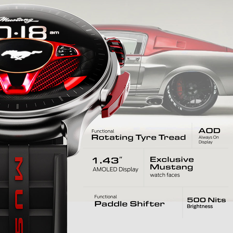 Mustang Racer Black Blaze