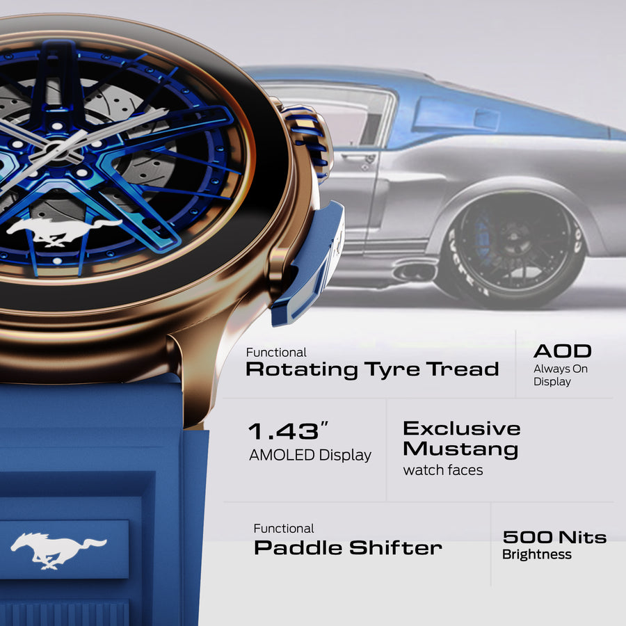 Mustang Racer Apex Blue