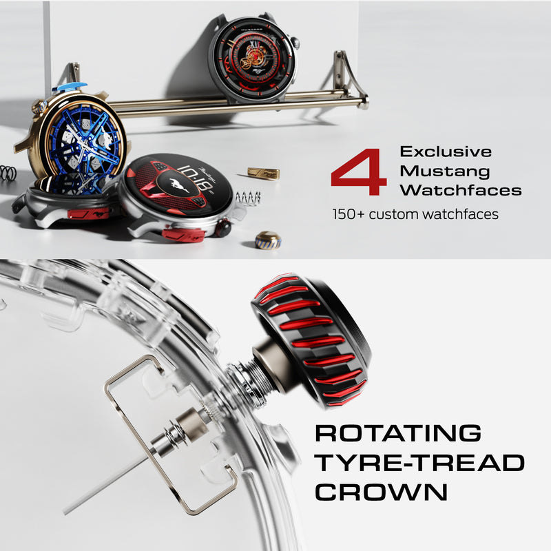 Mustang Racer Black Blaze