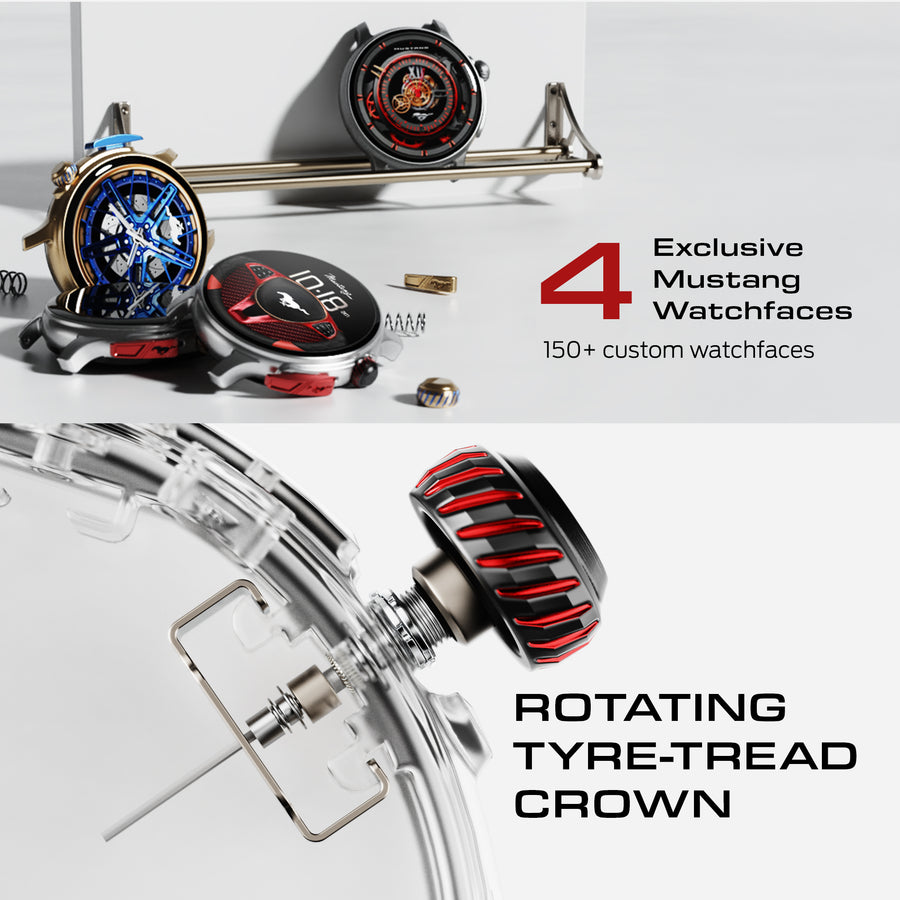 Mustang Racer Black Blaze