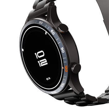 GoBoult Crown R Pro | Zinc Alloy Chain Design, AMOLED & Health Tools