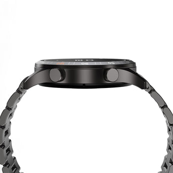 GoBoult Crown R Pro | Zinc Alloy Chain Design, AMOLED & Health Tools