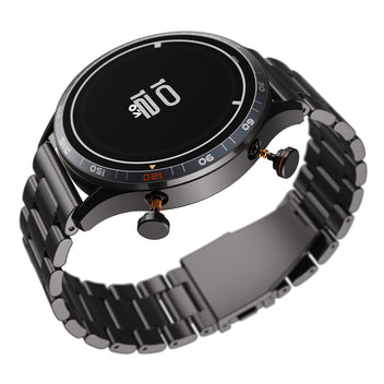 GoBoult Crown R Pro | Zinc Alloy Chain Design, AMOLED & Health Tools