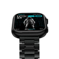 GoBoult Drift Max Widescreen Smartwatch with Black Metal Chain