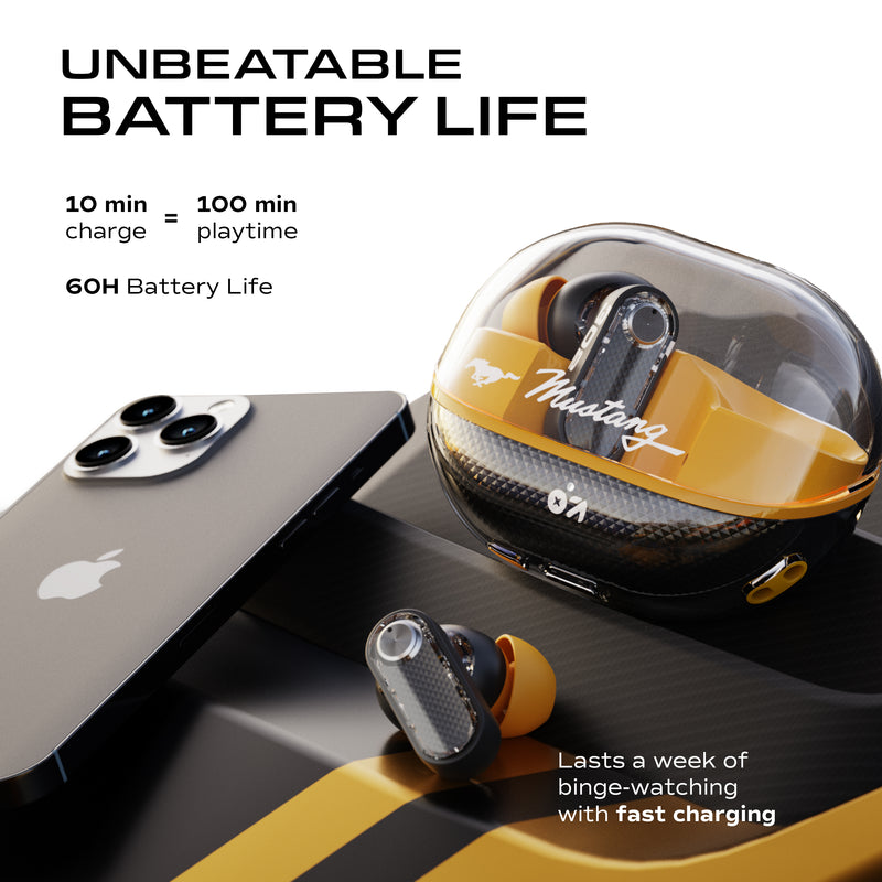 Mustang Sprint Turbo Yellow