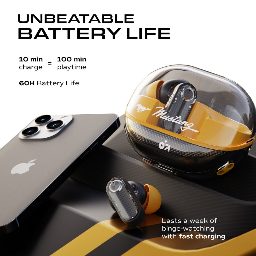 Mustang Sprint Turbo Yellow