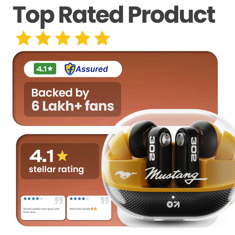 Mustang Sprint Turbo Yellow