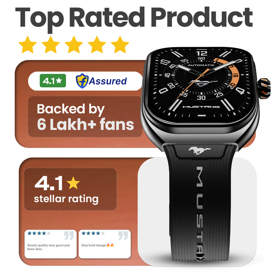 Mustang Muscle Black Fury