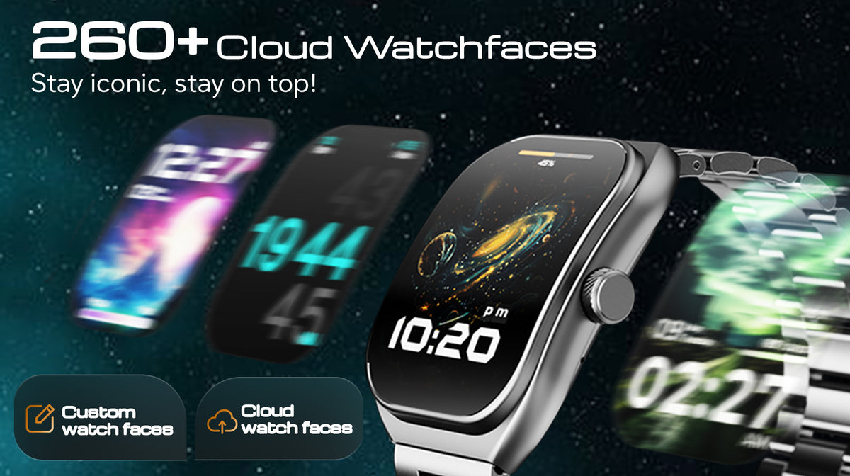 GoBoult Trail | Smartwatch with curved Display and Working Crown