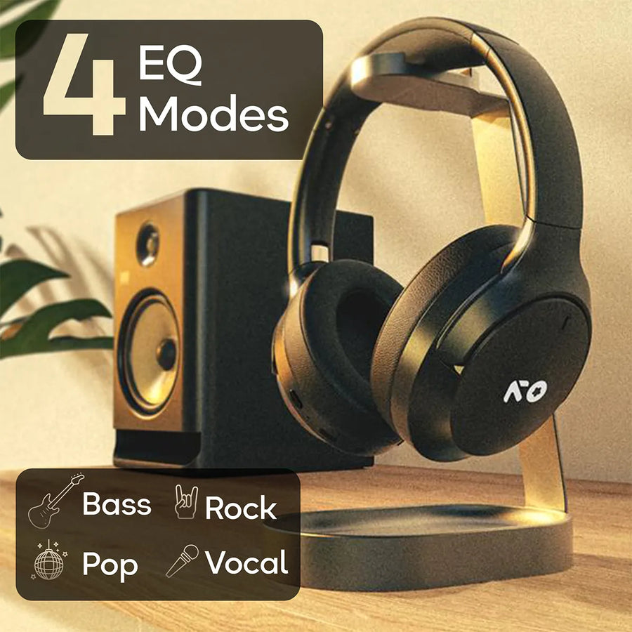 GoBoult Q Wireless Over-Ear Headphones with 70-Hour Battery Life, ENC Mic and Bluetooth 5.4 headphones price comparison image - view 4
