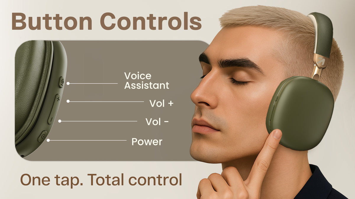 GoBoult Fluid X Wireless Bluetooth Headphones with 60H Playtime and ENC Mic headphones price comparison image - view 15