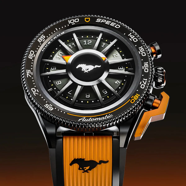 Mustang Stallion Turbo Orange