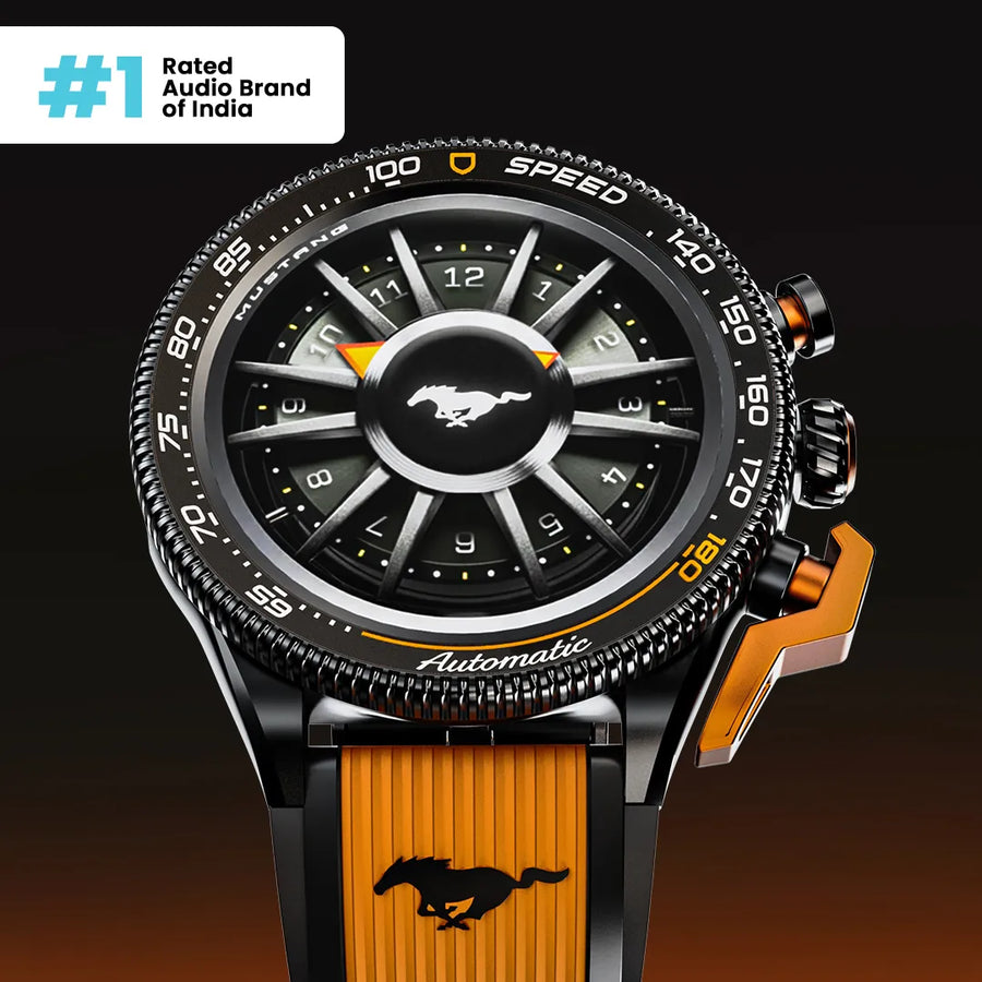 Mustang Stallion Turbo Orange