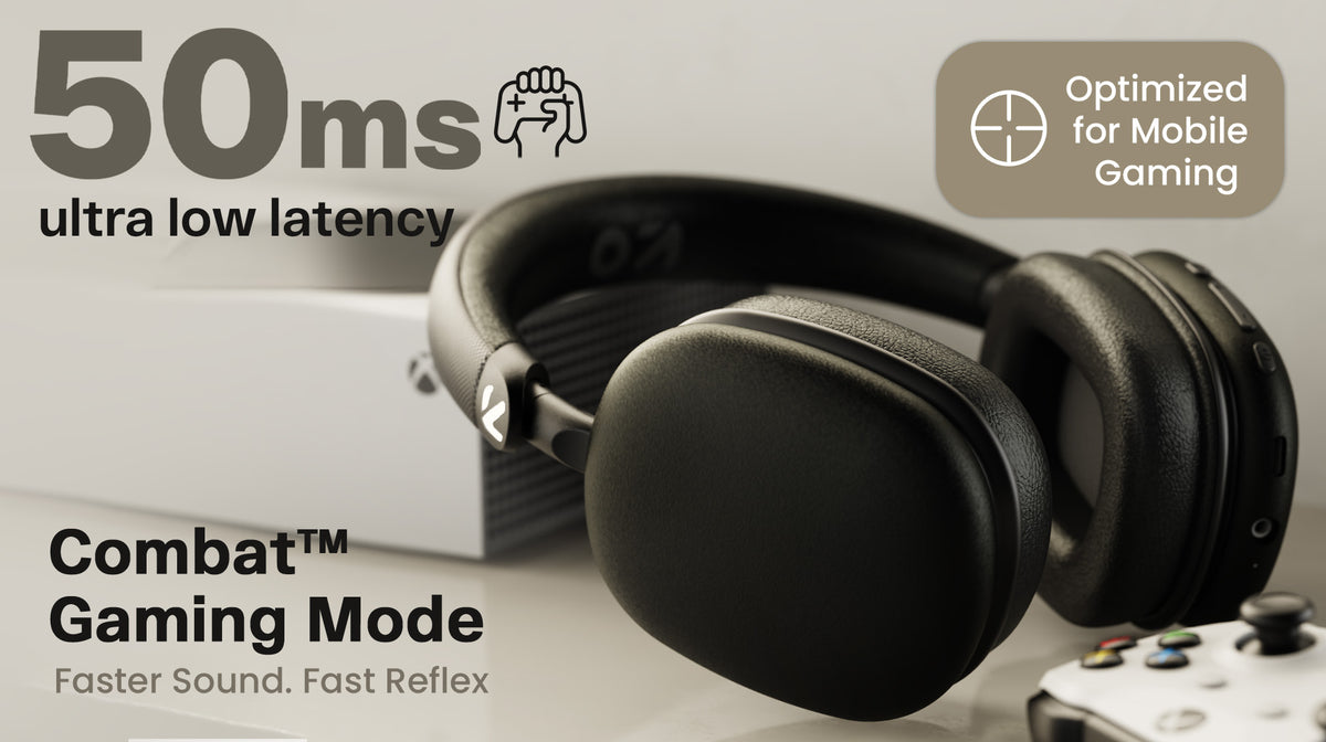 GoBoult Fluid X Wireless Bluetooth Headphones with 60H Playtime and ENC Mic headphones thumbnail 9