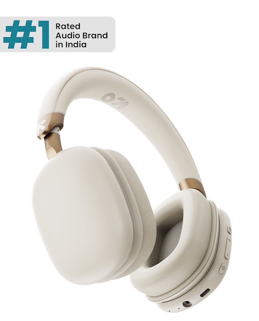 GoBoult Fluid X Wireless Bluetooth Headphones with 60H Playtime and ENC Mic headphones price comparison image - view 3