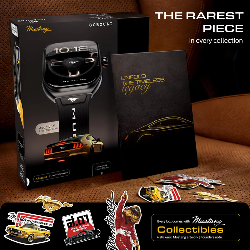 Mustang® Official Collab - Muscle Black Fury