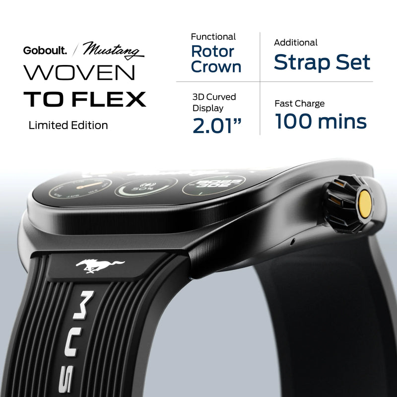Mustang® Official Collab - Muscle Black Fury