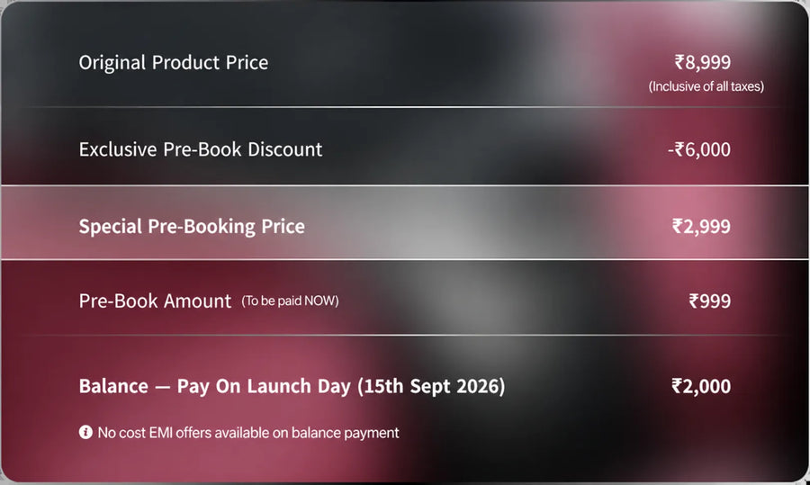 How Pre-Booking Works