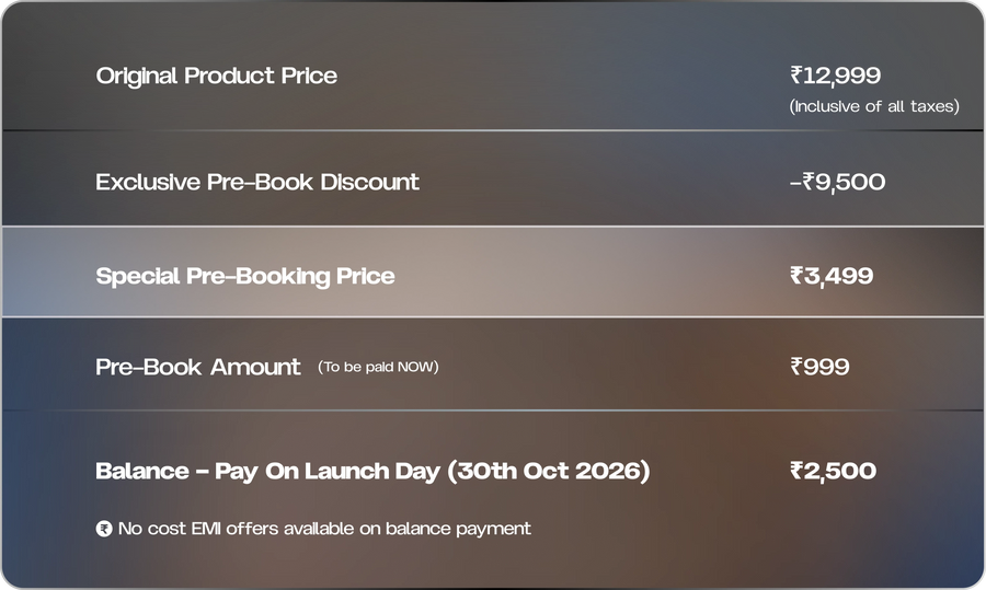 How Pre-Booking Works