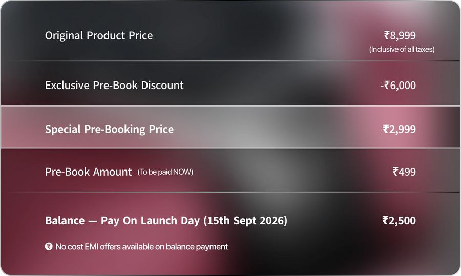 How Pre-Booking Works