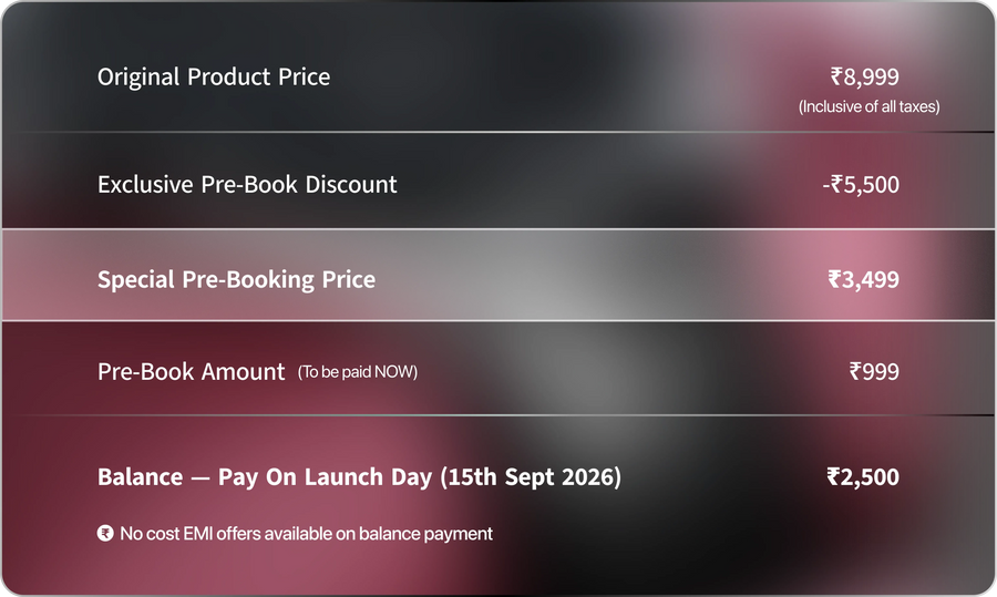 How Pre-Booking Works