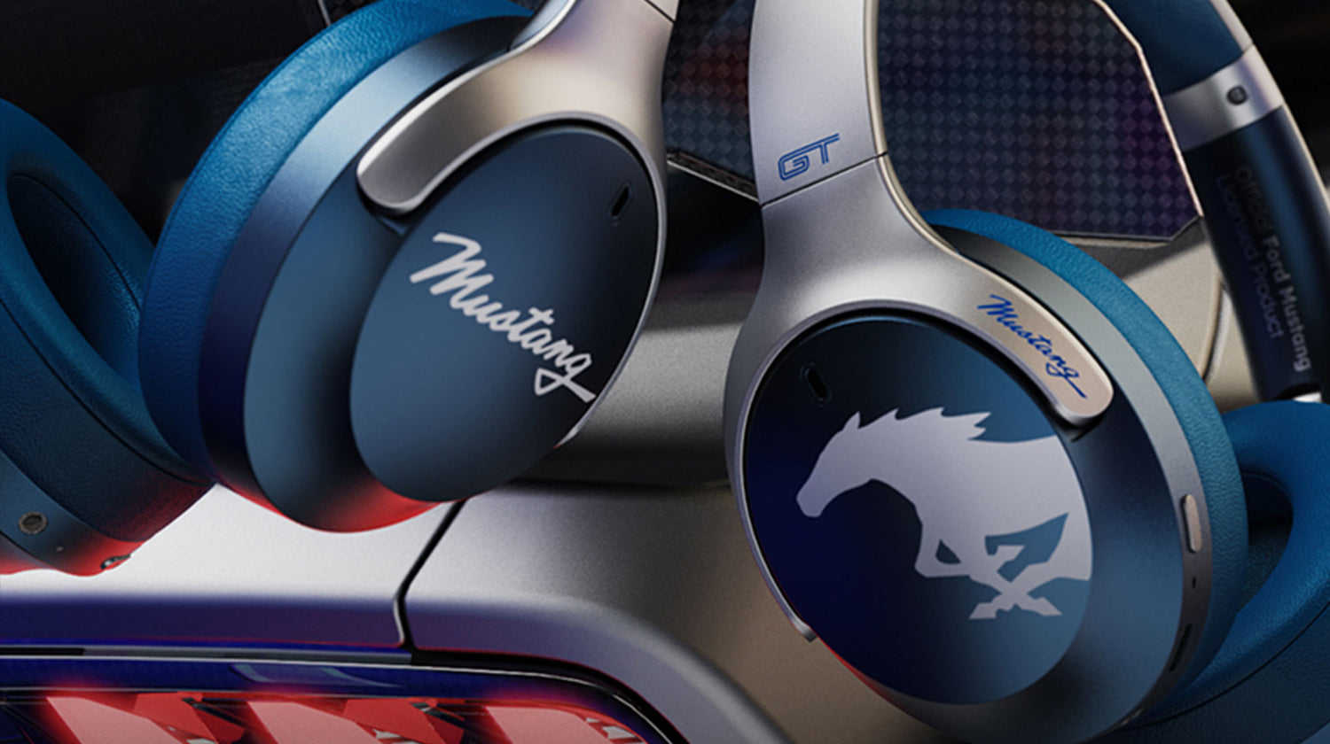 Boult Mustang Q Bluetooth Headphones with 40mm Boosted Drivers 
