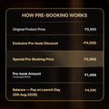 GoBoult Priority Access | Mustang Stallion Ignite Gold