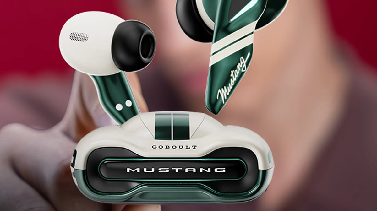 GoBoult Mustang Torq Green Wireless Gaming Earbuds
